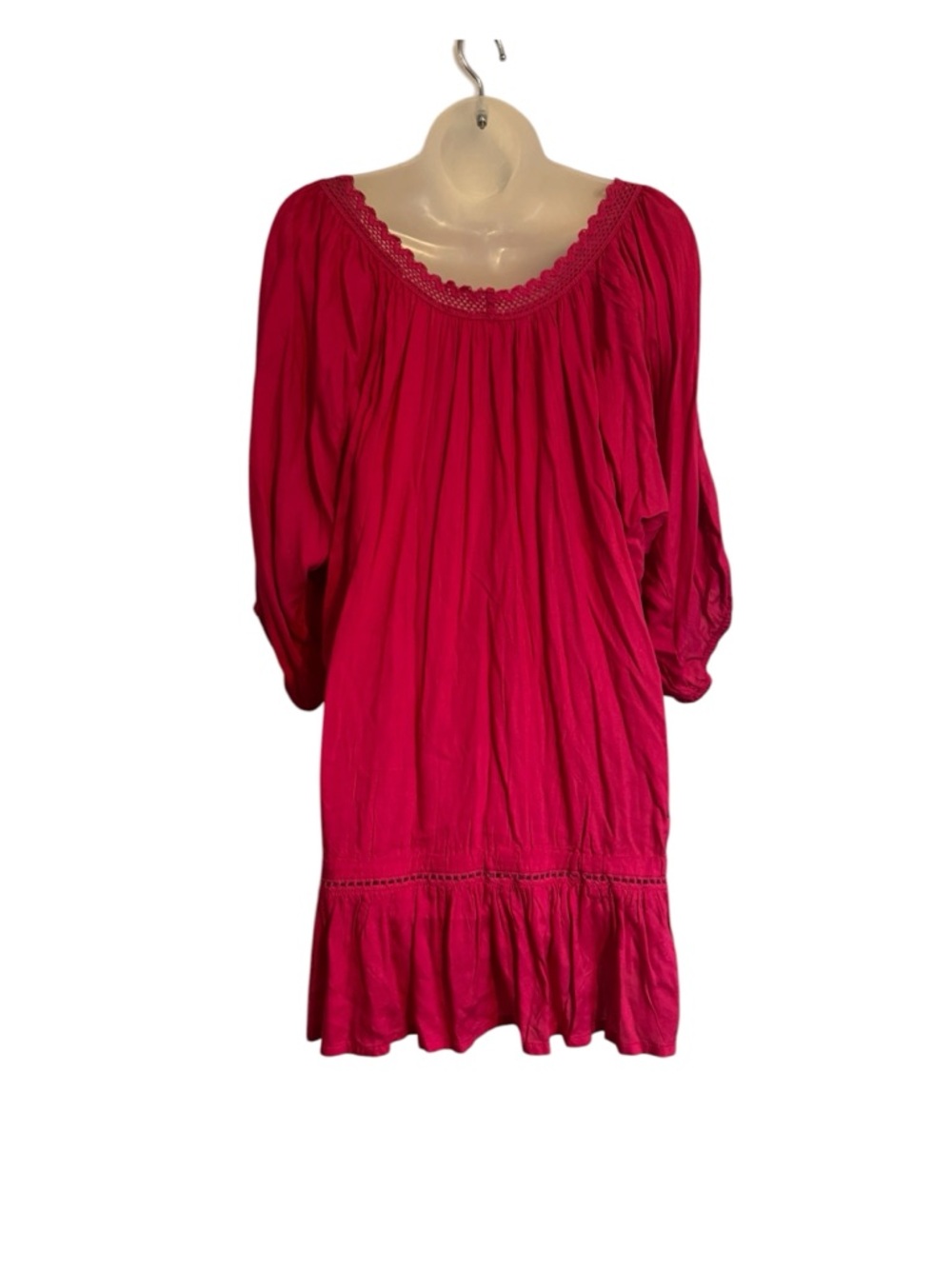 NWT  Pink Peasant Top  PLUS:   18/20    #C - Picture 6 of 10